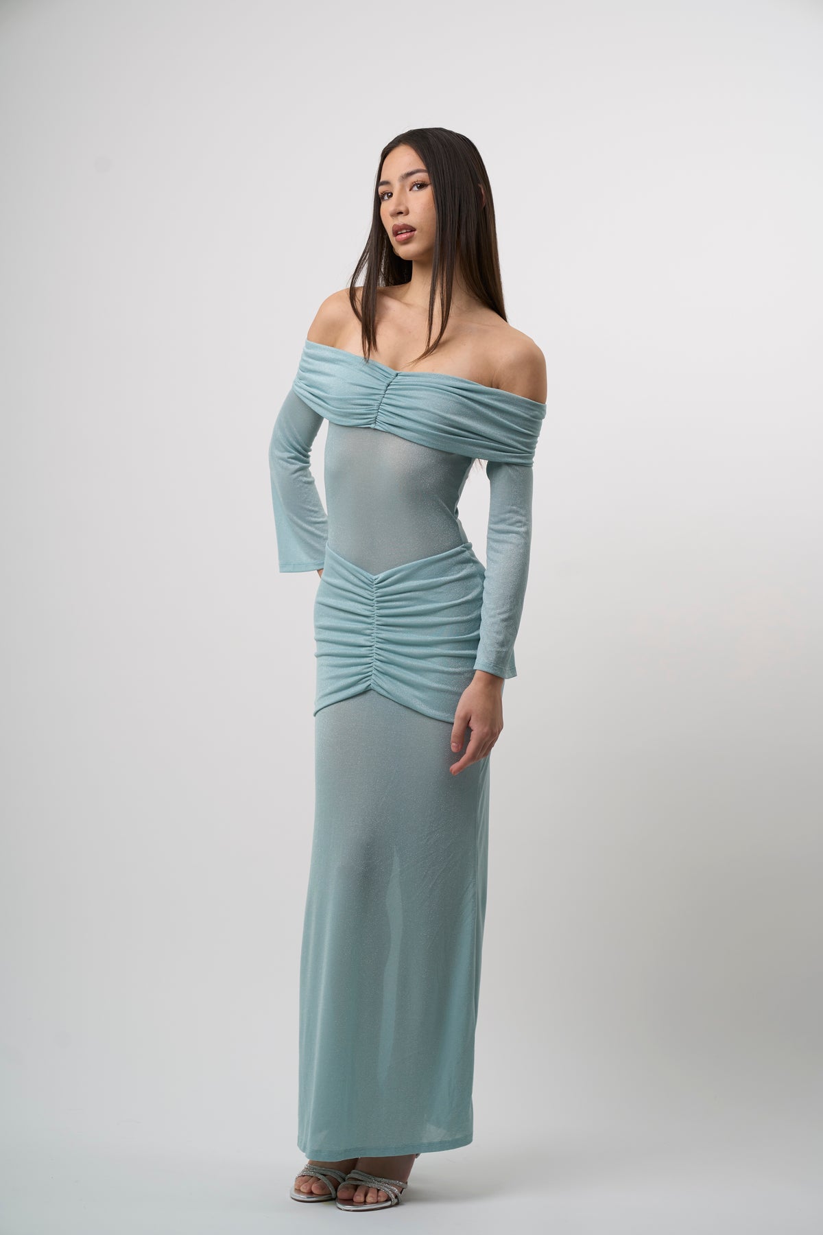 THE BLUE MERMAID DRESS