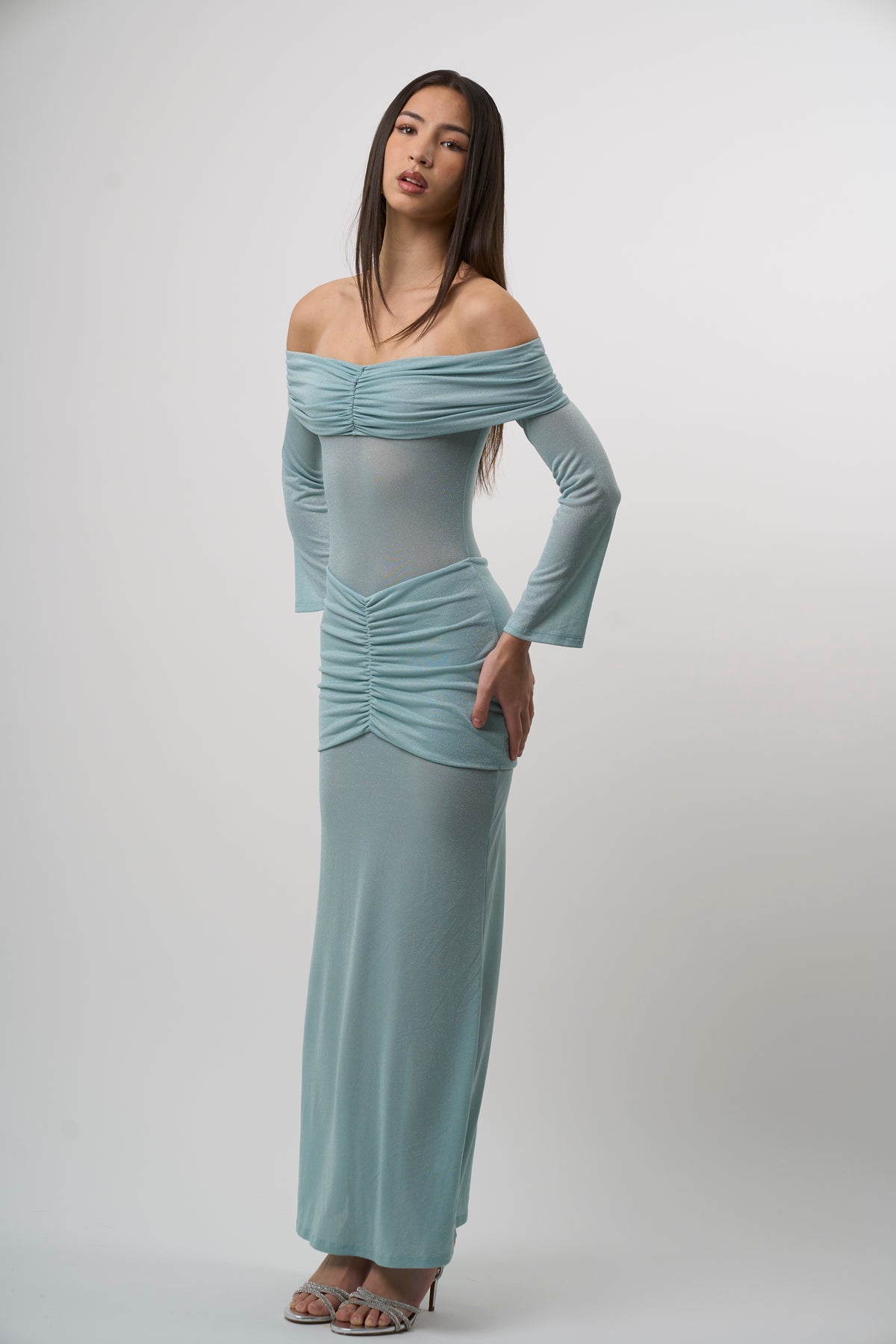 THE BLUE MERMAID DRESS