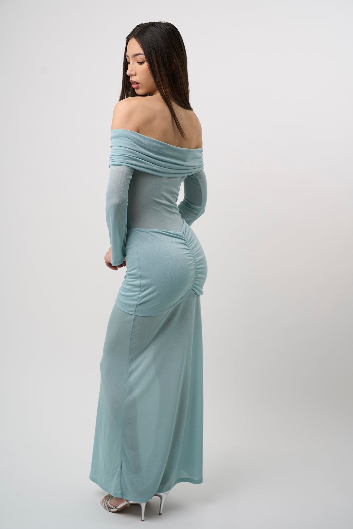 THE BLUE MERMAID DRESS