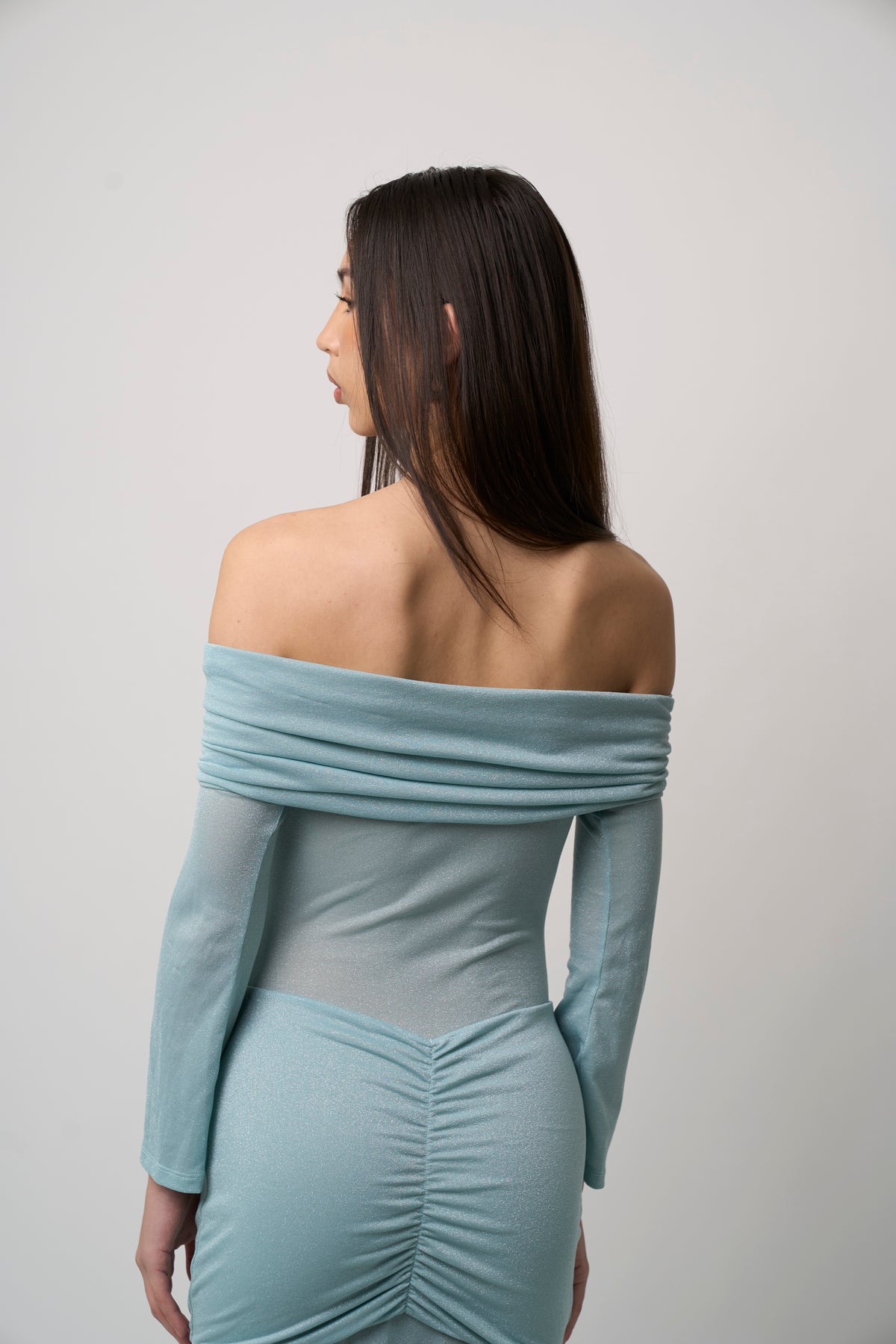 THE BLUE MERMAID DRESS