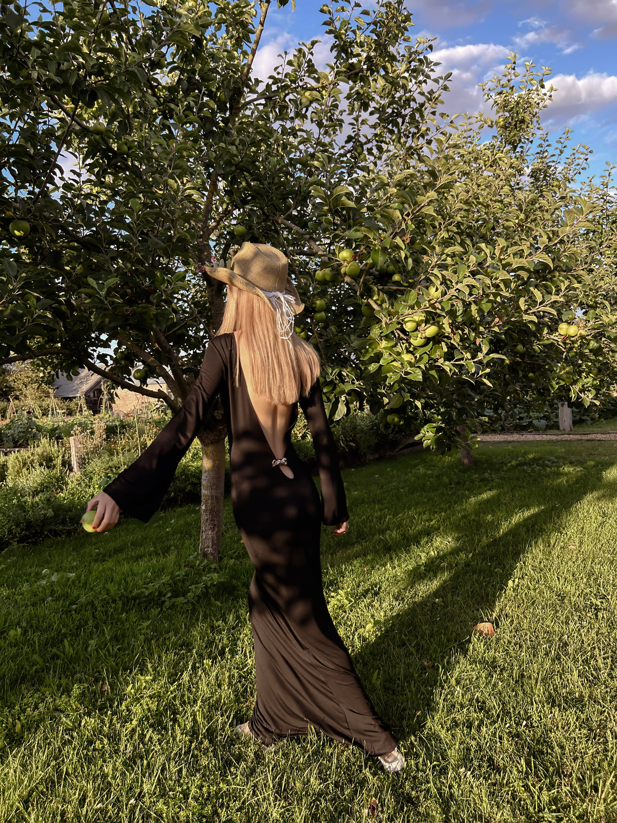 THE LEOPARD LOW BACK MAXI DRESS