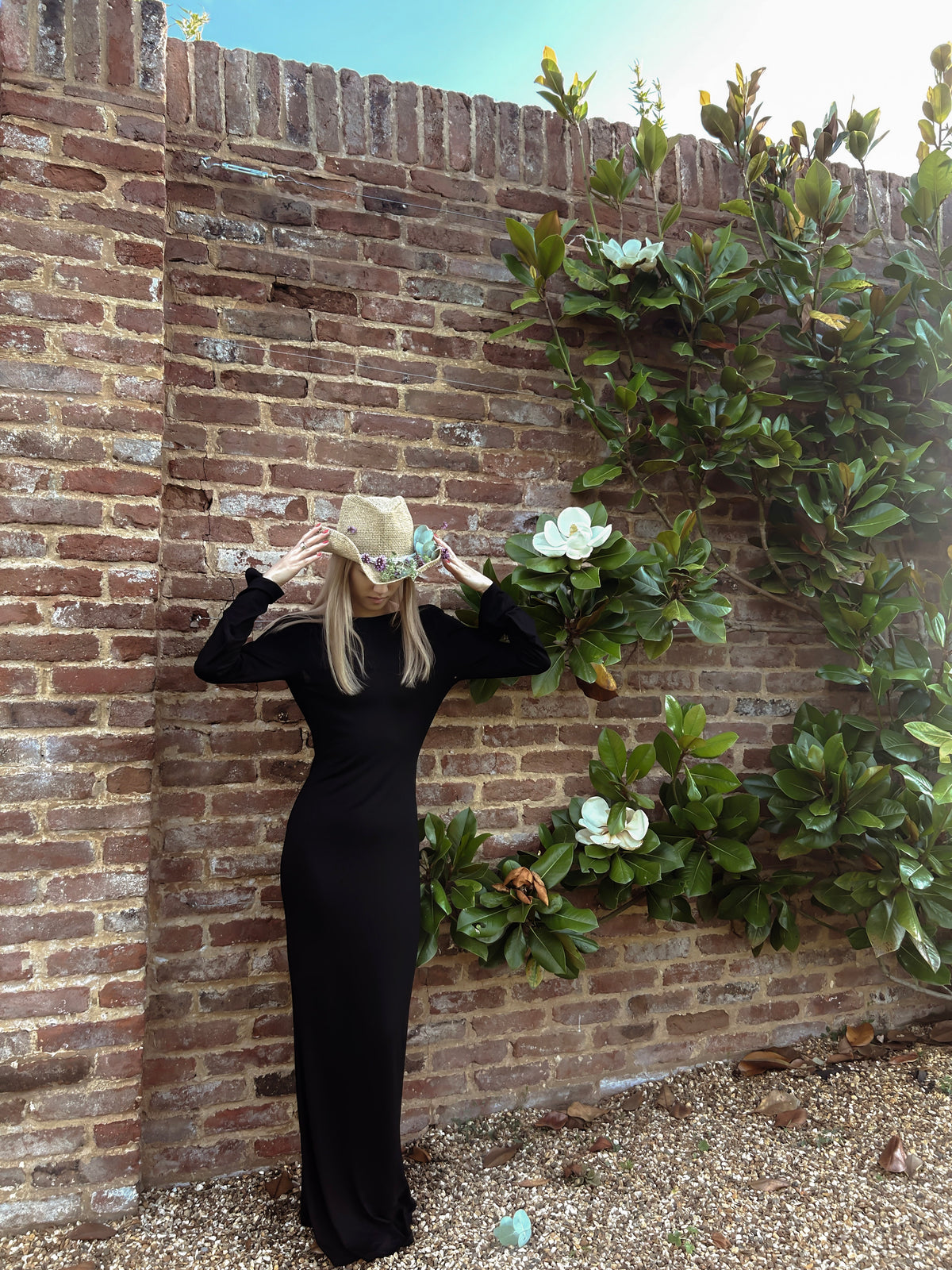 THE LEOPARD LOW BACK MAXI DRESS