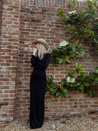 THE LEOPARD LOW BACK MAXI DRESS