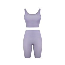 Load image into Gallery viewer, &#39;On The Go&#39; High Rise Shorts - LAVENDER GREY
