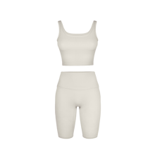 Load image into Gallery viewer, &#39;On The Go&#39; Box Cut Tank - BEIGE
