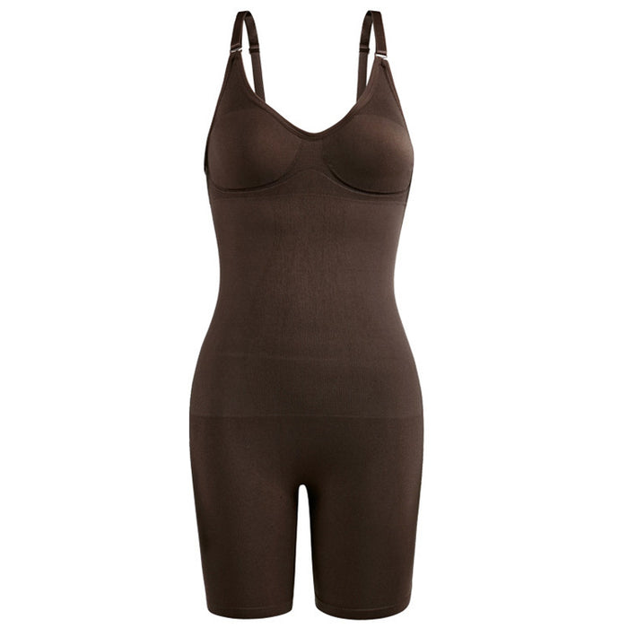 The 'B' Bodysuit - BROWN