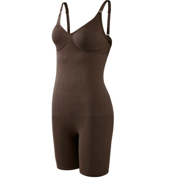 The 'B' Bodysuit - BROWN