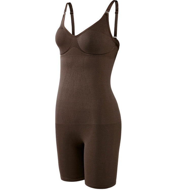 The 'B' Bodysuit - BROWN